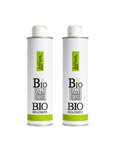 Olio Extravergine Bio Pugliese – 2x500ml | Estratto a Freddo