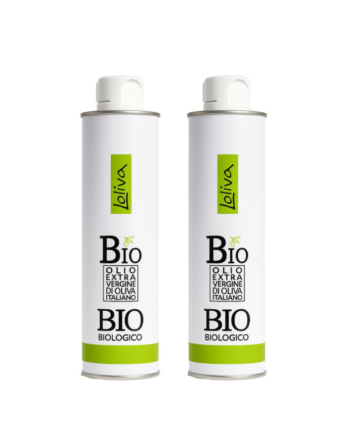 Olio Extravergine Bio Pugliese – 2x500ml | Estratto a Freddo
