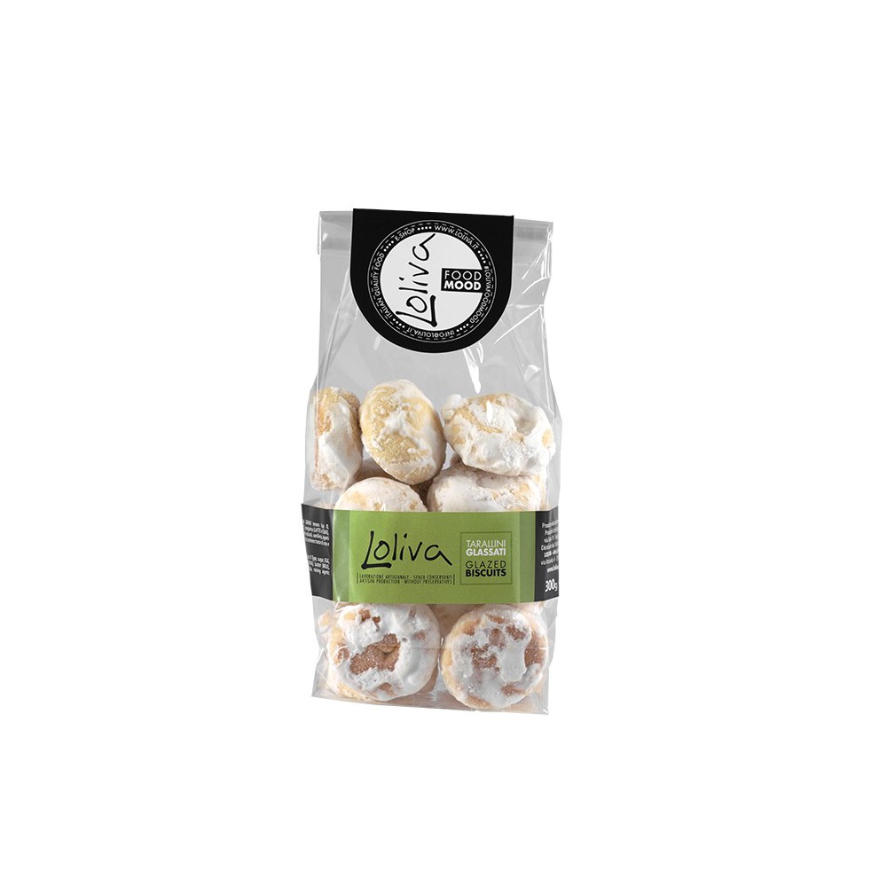 Glazed taralli